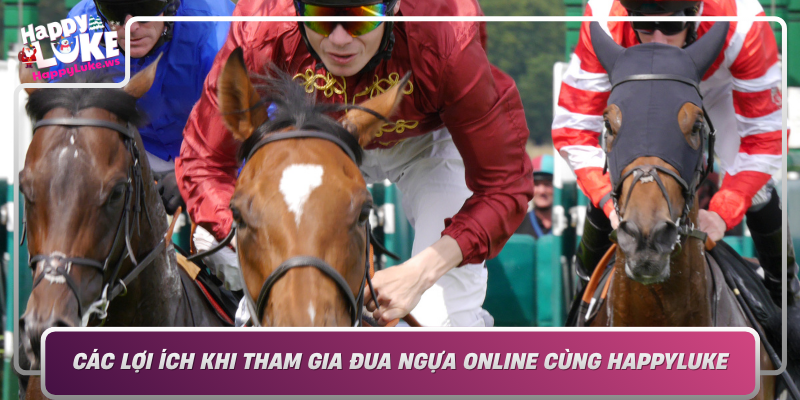Cac Loi Ich Khi Tham Gia Dua Ngua Online Cung Happyluke Trai Nghiem Dinh Cao